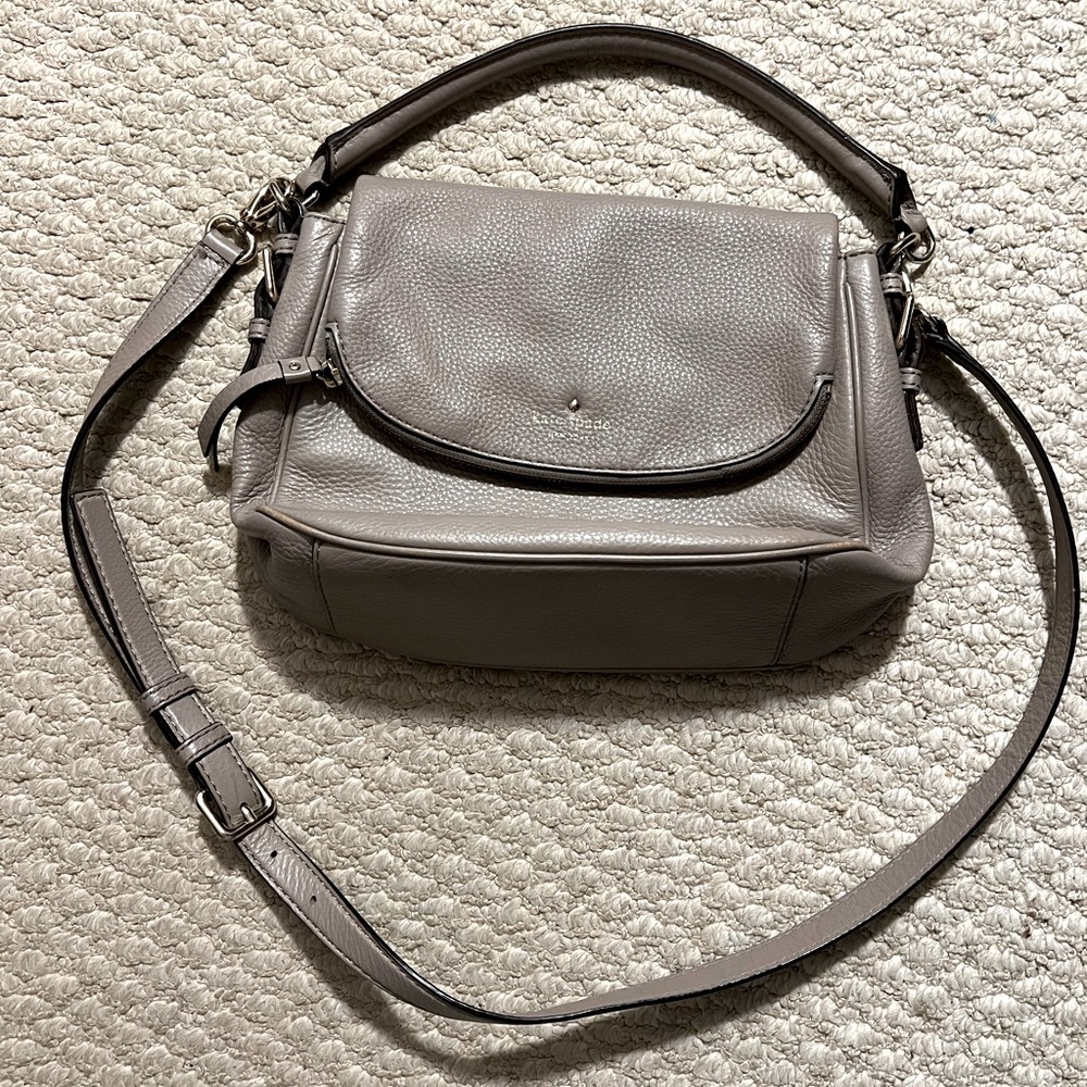 Kate Spade Medium Cross Body - Grey